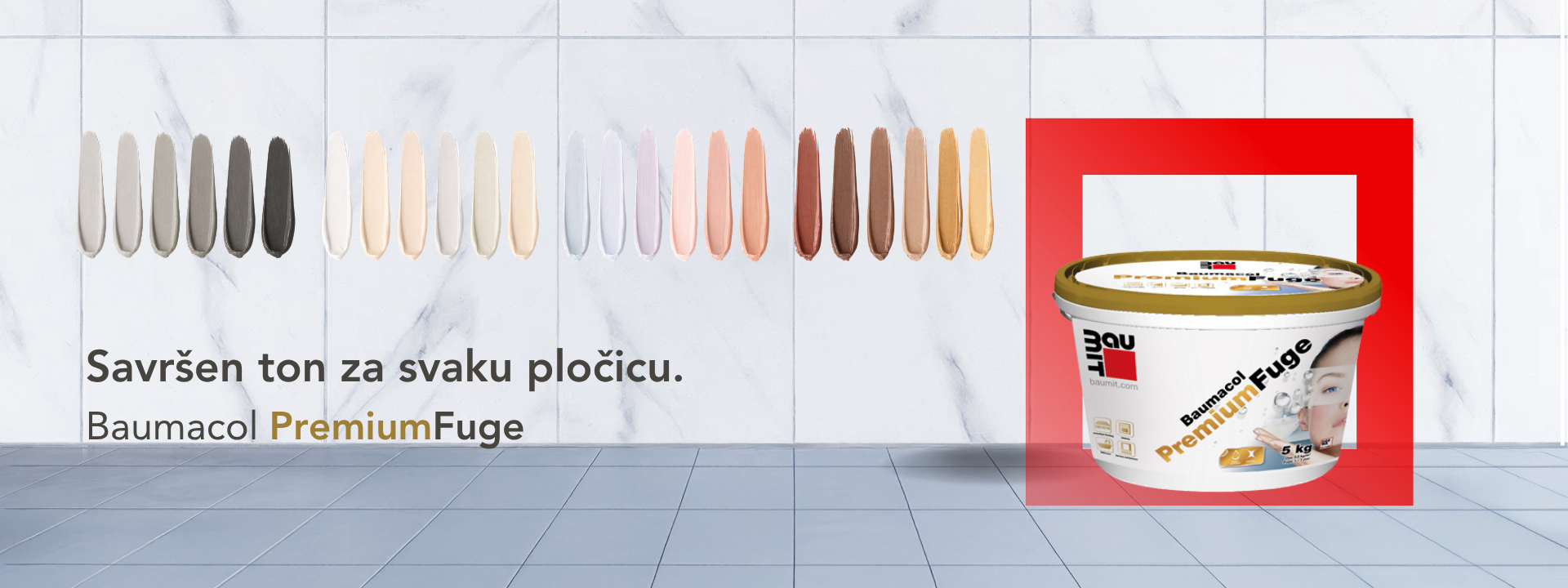 Otkrijete nove nijanse Baumacol PremiumFuga